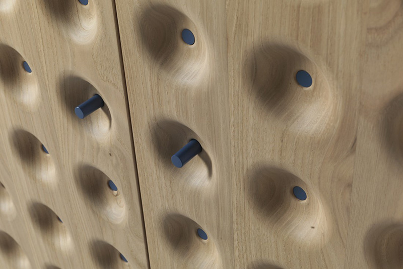 Breathe, A Wooden Cabinet By Studio BAAG