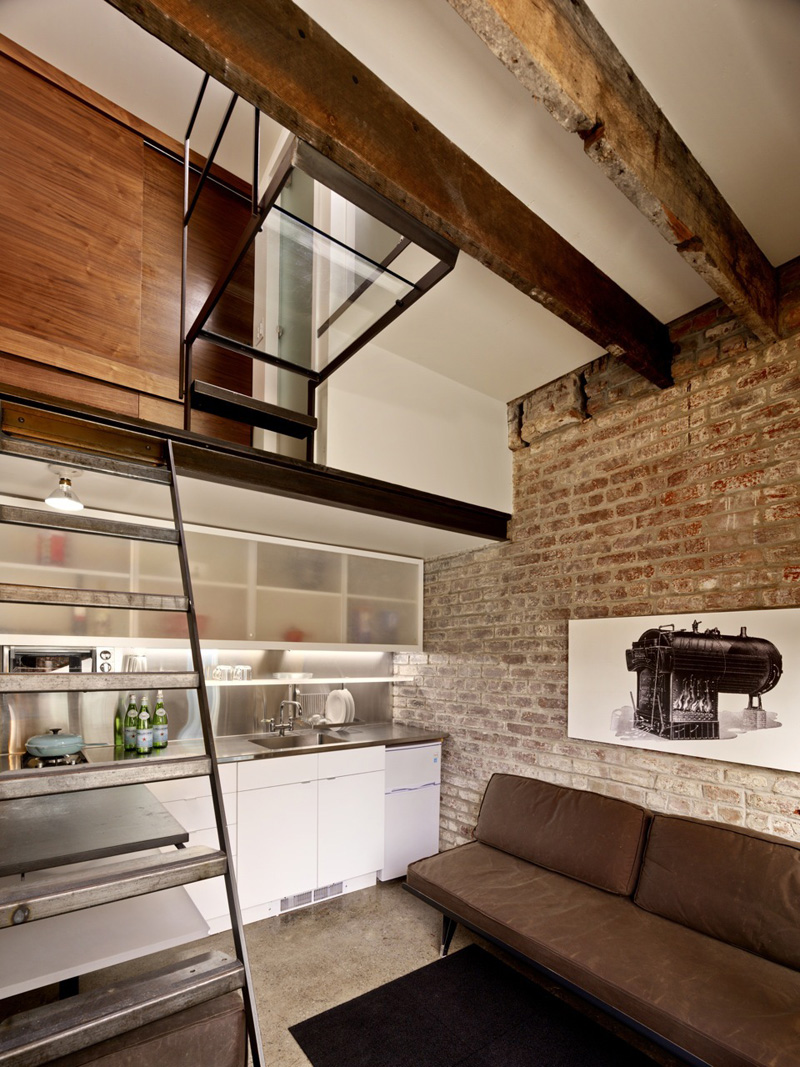 This Old Laundry Boiler Room Has Been Transformed Into A Guest Apartment