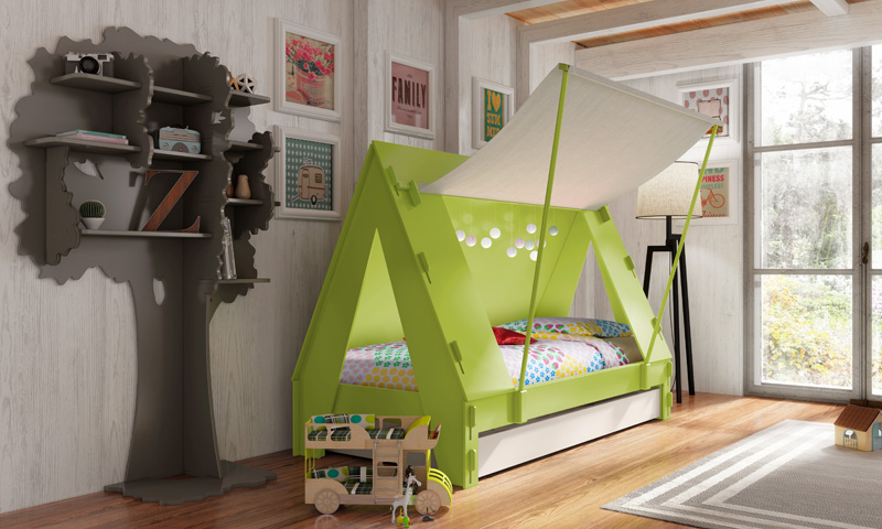 Caravan and Tent by Mathy By Bols