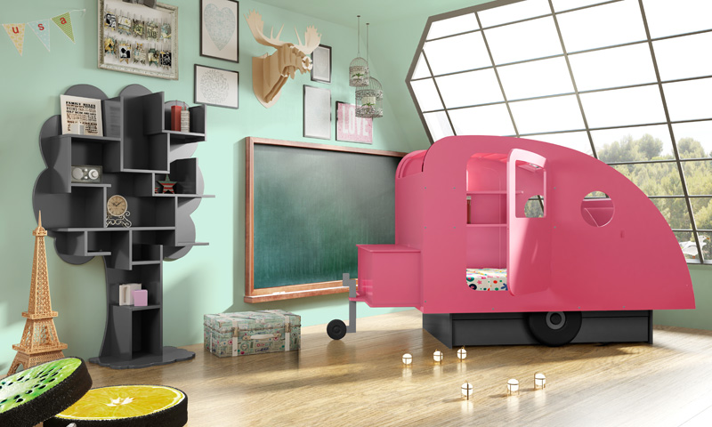 Caravan and Tent by Mathy By Bols