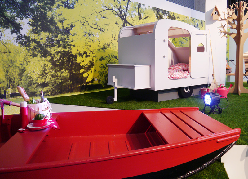Caravan and Tent by Mathy By Bols