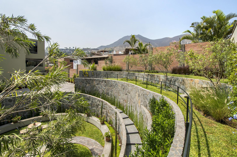 A Former Cockfighting Arena Has Been Converted Into A Lovely Garden