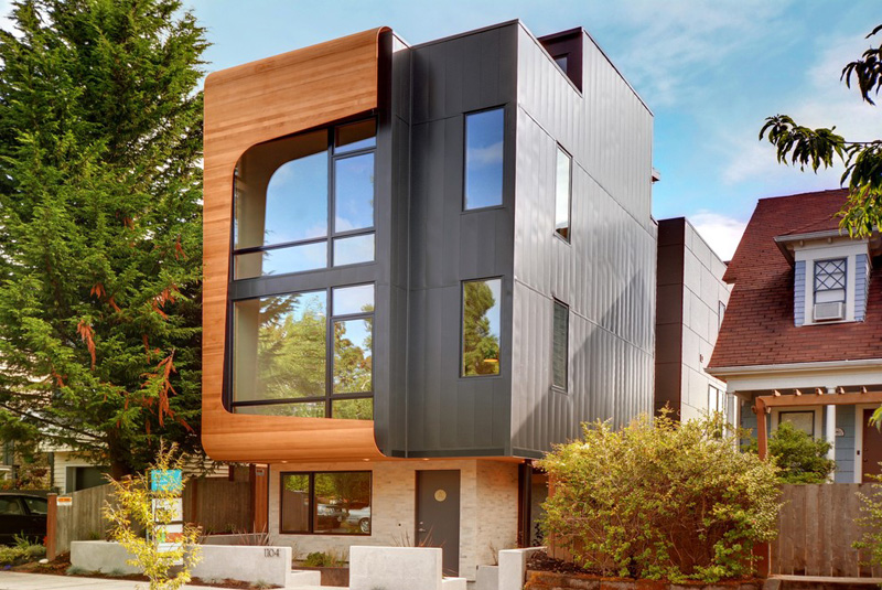 18th Avenue City Homes Project By Malboeuf Bowie Architecture