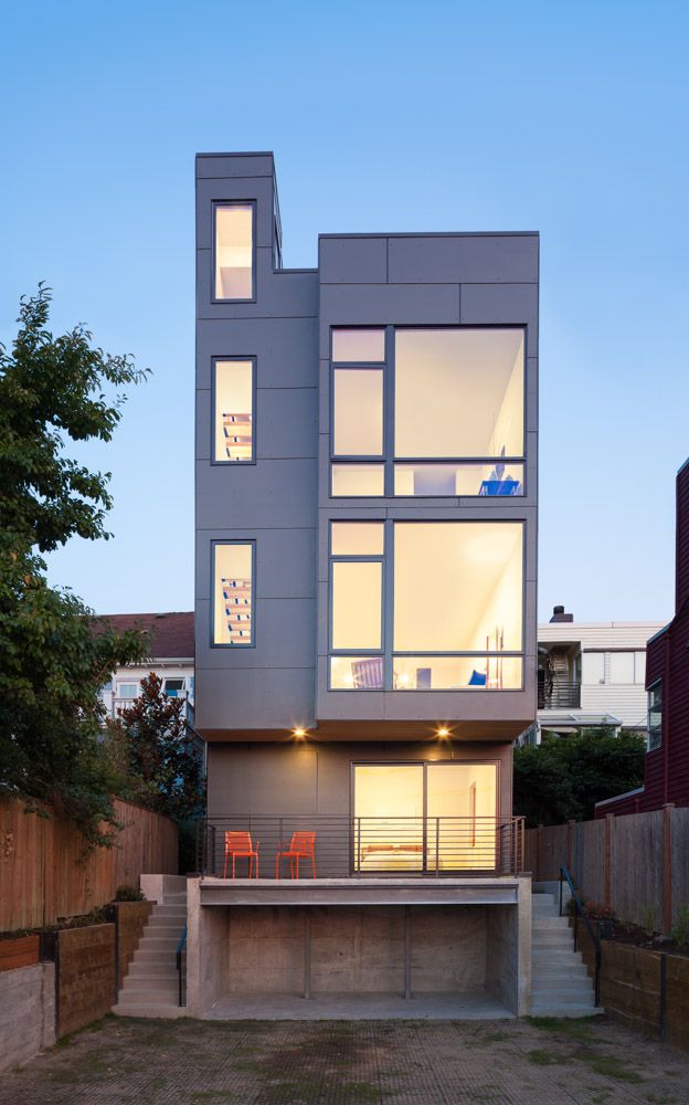18th Avenue City Homes Project By Malboeuf Bowie Architecture