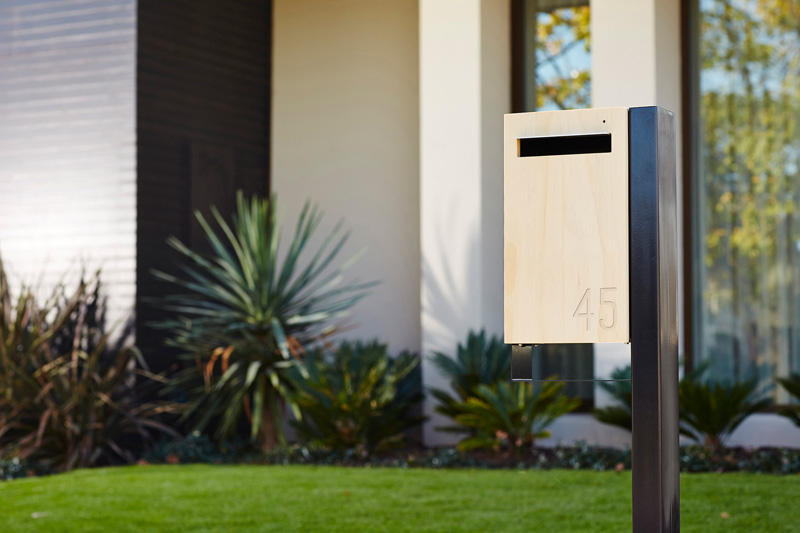 A Contemporary Letterbox By Javi Design