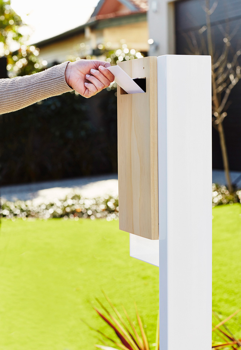 A Contemporary Letterbox By Javi Design