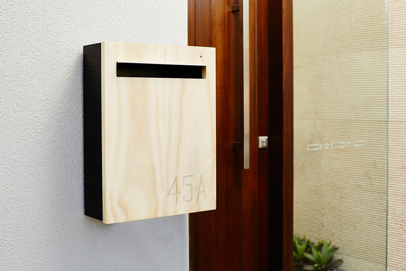 A Contemporary Letterbox By Javi Design