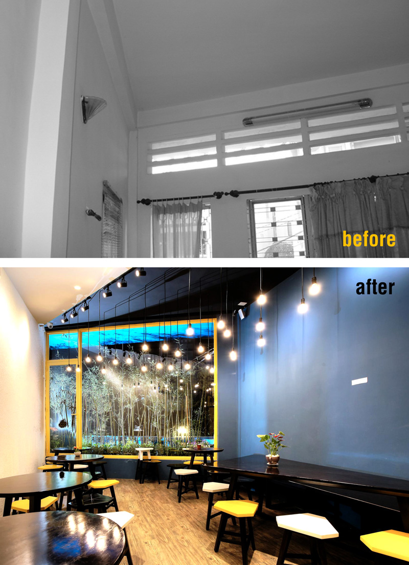 Before & After - An Ice Cream Shop In Ho Chi Minh City