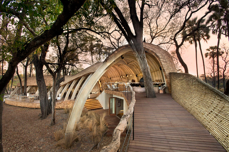 Sandibe Okavango Safari Lodge by Michaelis Boyd and Nick Plewman