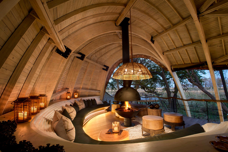 Sandibe Okavango Safari Lodge by Michaelis Boyd and Nick Plewman