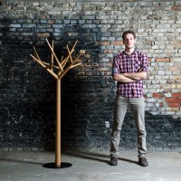 Y Coat Stand by Baptiste Ducommum for Klybeck