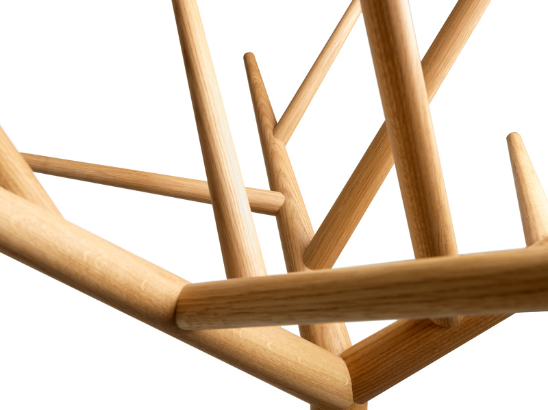 Y Coat Stand by Baptiste Ducommum for Klybeck