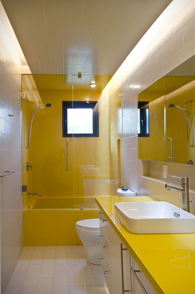 Yellow Bathroom