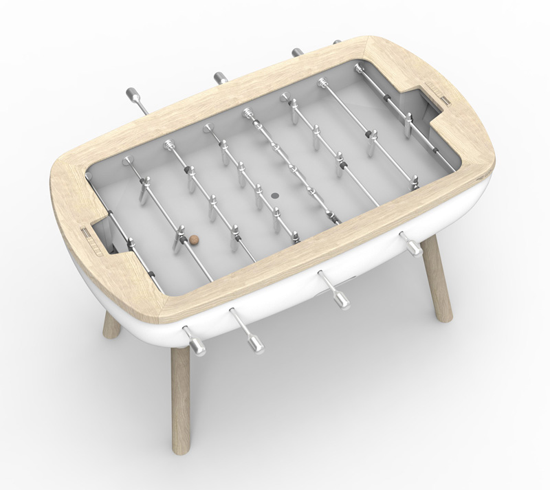 The Pure Foosball Table By Alain Gilles