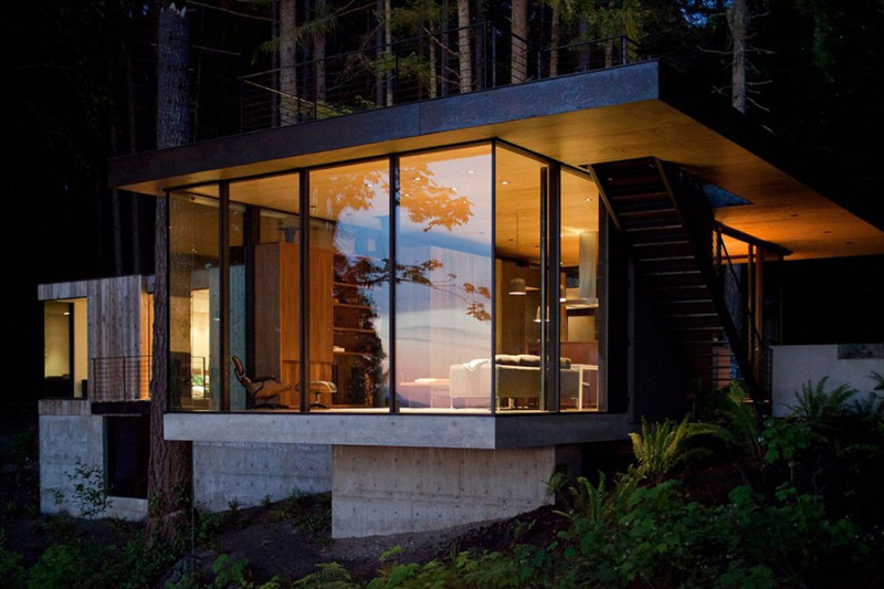 Case Inlet Retreat by MW Works Architecture+Design