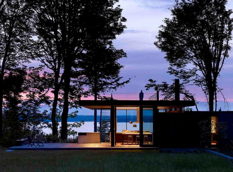 Case Inlet Retreat by MW Works Architecture+Design