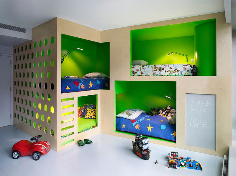 Contemporary Children's Bedrooms