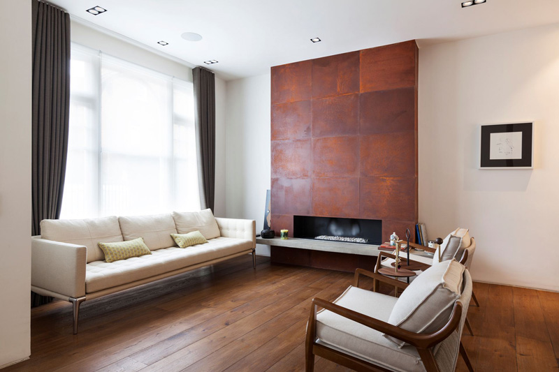 7 Examples of Contemporary Fireplace Surrounds