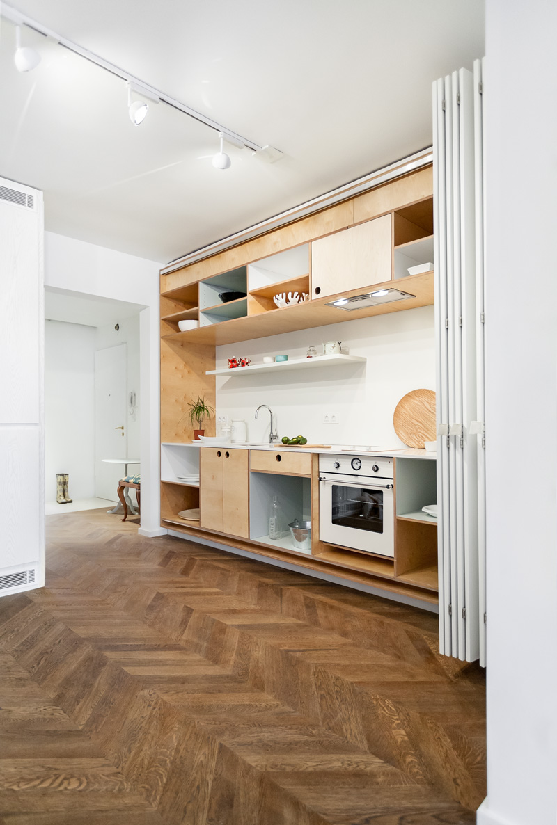 Hidden Kitchen In An Apartment By dontDIY