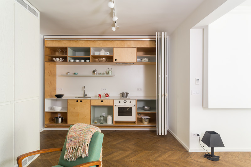 Hidden Kitchen In An Apartment By dontDIY