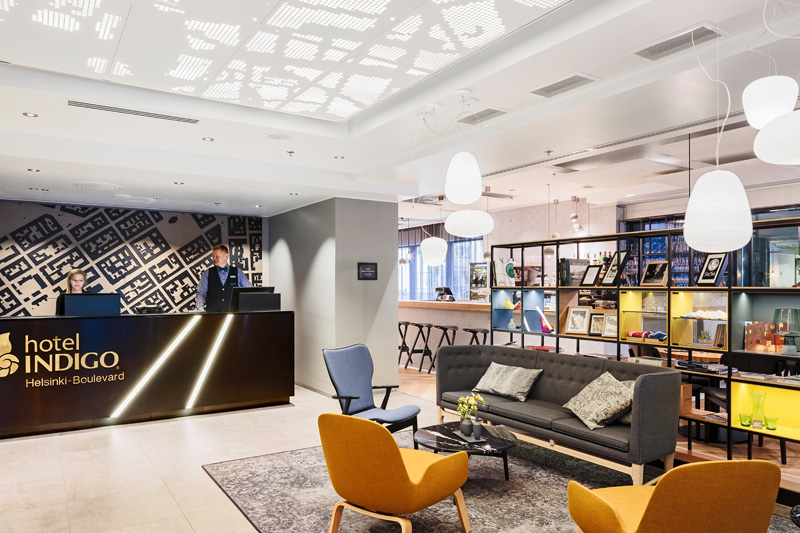 Hotel Indigo Helsinki Boulevard  By Architects Soini & Horto