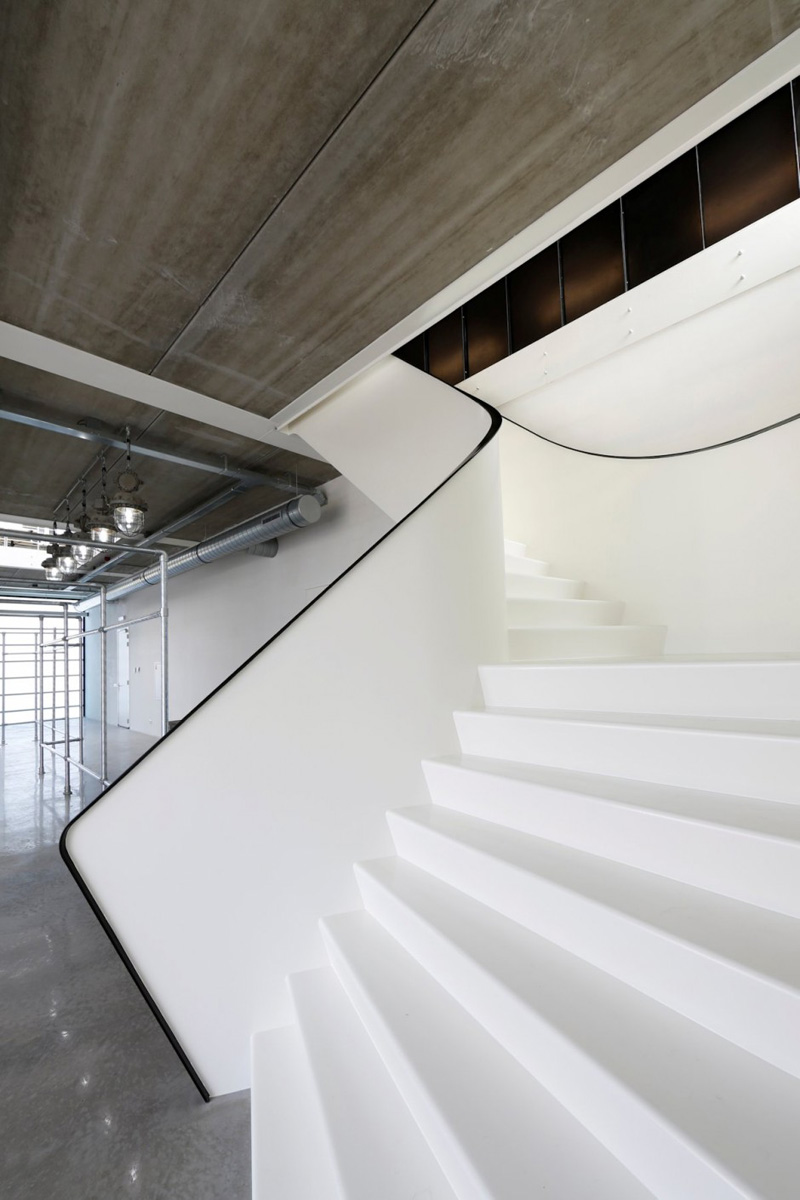 Contemporary White Stairs