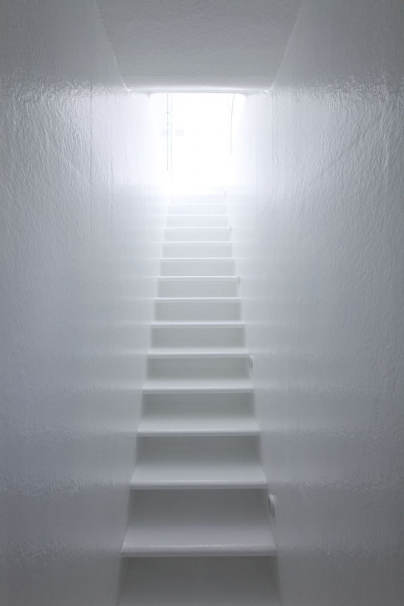 Contemporary White Stairs