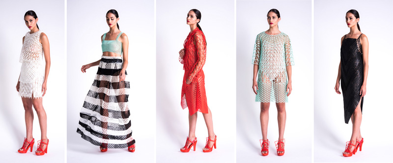Danit Peleg Created Her Fashion Collection At Home Using 3D Printers 