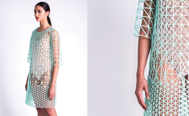 Danit Peleg Created Her Fashion Collection At Home Using 3D Printers 