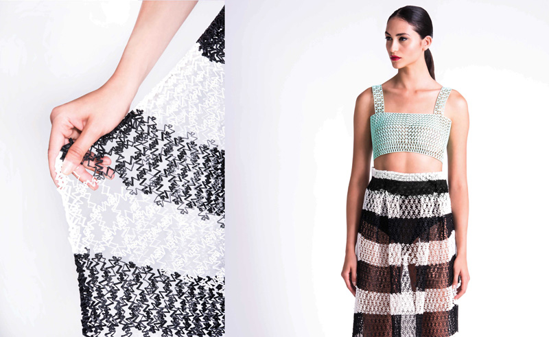 Danit Peleg Created Her Fashion Collection At Home Using 3D Printers 