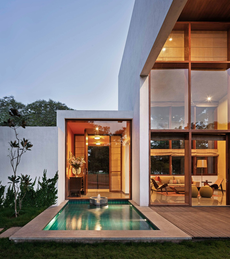 L-Plan House By Khosla Associates