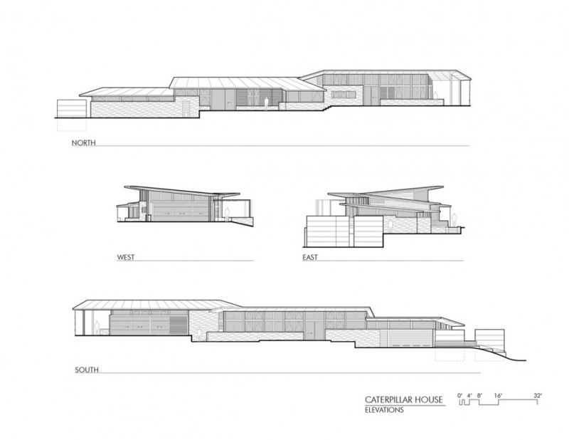 The Caterpillar House By Feldman Architecture