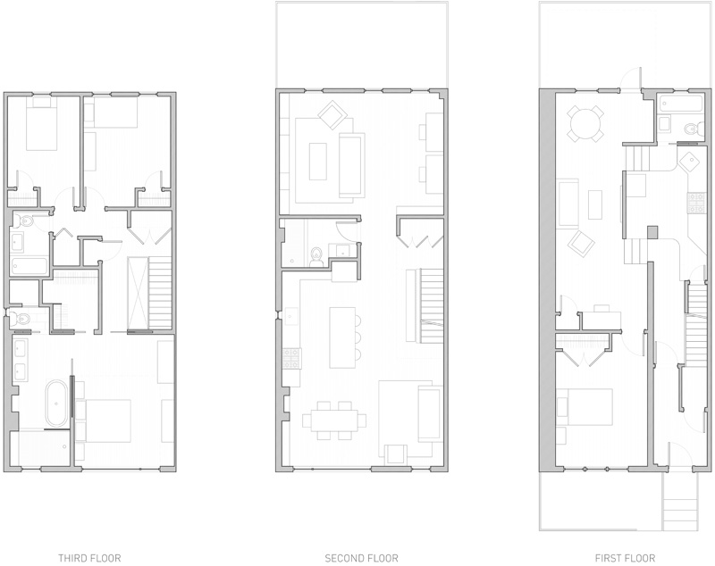 South Slope Townhouse By ETELAMAKI ARCHITECTURE