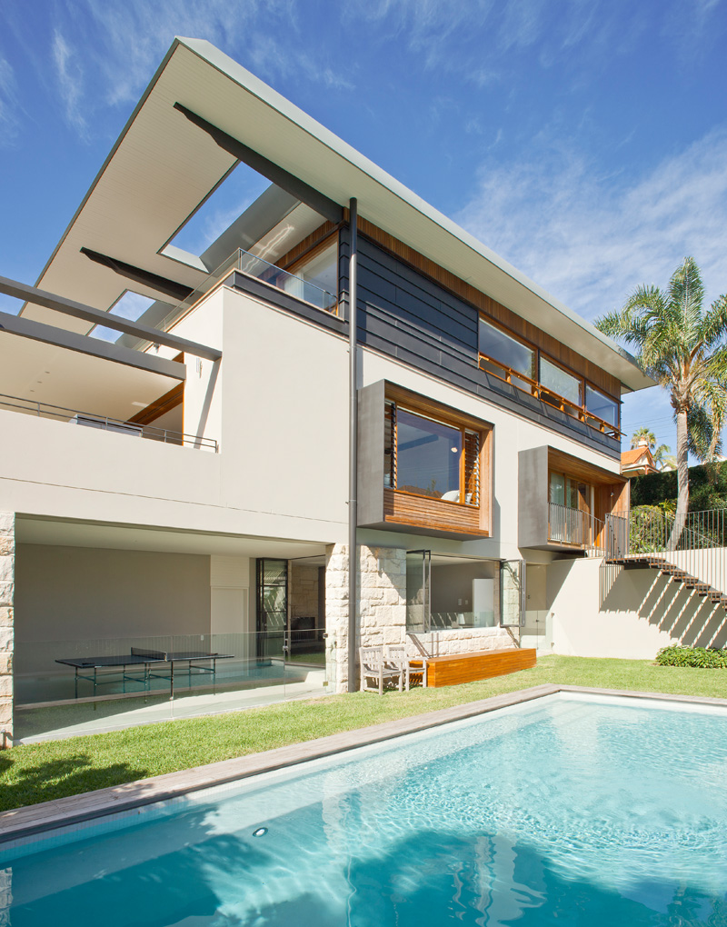 Middle Harbour House By Richard Cole Architects