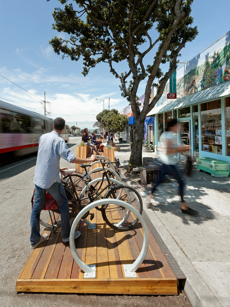 Sunset Parklet By INTERSTICE Architects