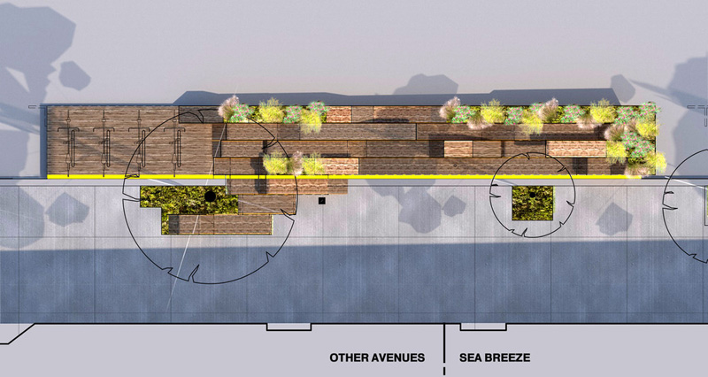 Sunset Parklet By INTERSTICE Architects