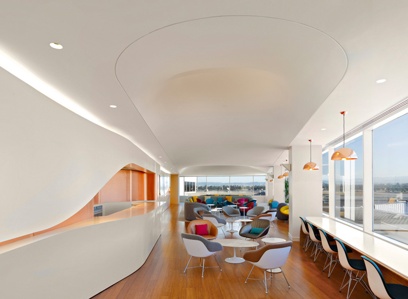 Los Angeles Virgin Atlantic Clubhouse By Slade Architecture & Virgin Atlantic Airways Design Team