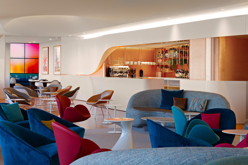 Los Angeles Virgin Atlantic Clubhouse By Slade Architecture & Virgin Atlantic Airways Design Team