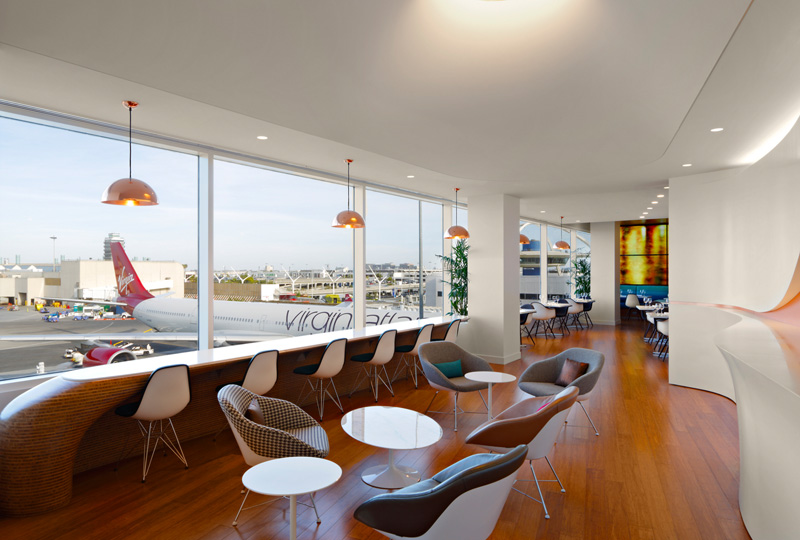 Los Angeles Virgin Atlantic Clubhouse By Slade Architecture & Virgin Atlantic Airways Design Team