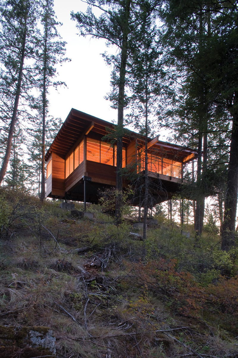 Cabin on Flathead Lake by Andersson Wise Architects