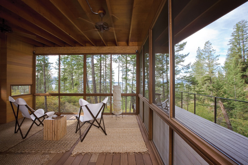 Cabin on Flathead Lake by Andersson Wise Architects