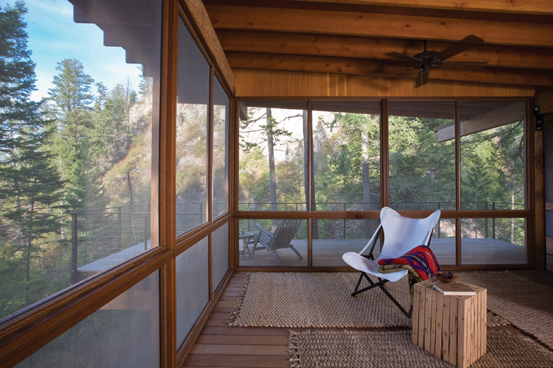 Cabin on Flathead Lake by Andersson Wise Architects