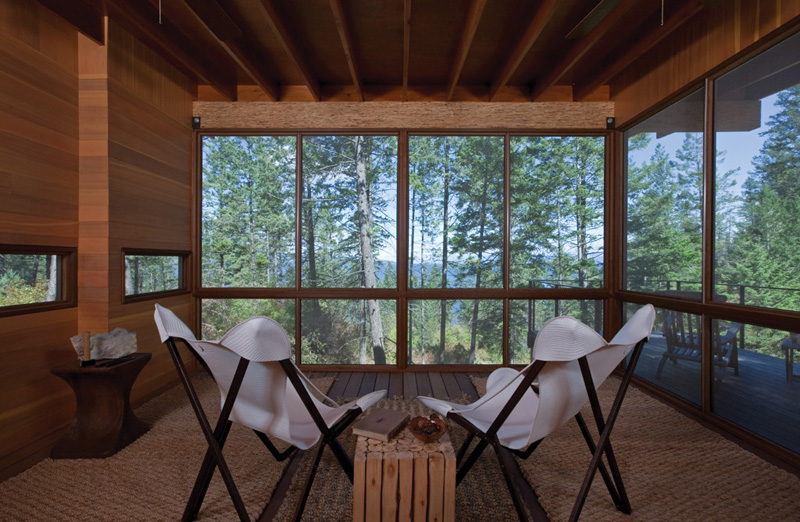Cabin on Flathead Lake by Andersson Wise Architects