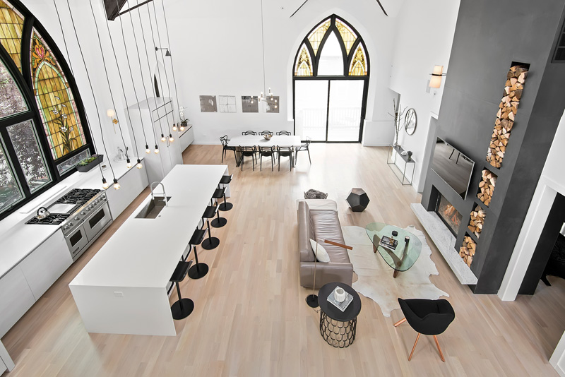 Church Conversion By Linc Thelen Design with Scrafano Architects