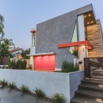 Angular Lines Are A Theme Throughout This House In Los Angeles