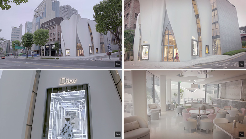 Dior Flagship Store in Seoul by Christian de Portzamparc