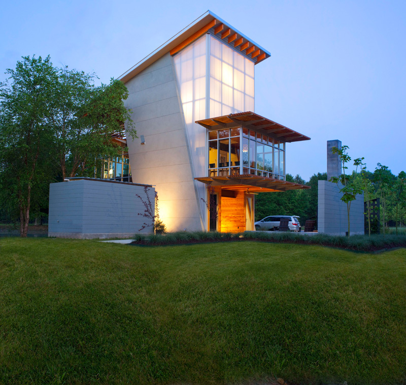 The Pond House At Ten Oaks Farm By Holly And Smith Architects