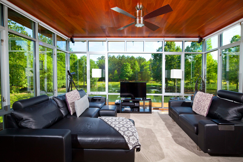 The Pond House At Ten Oaks Farm By Holly And Smith Architects