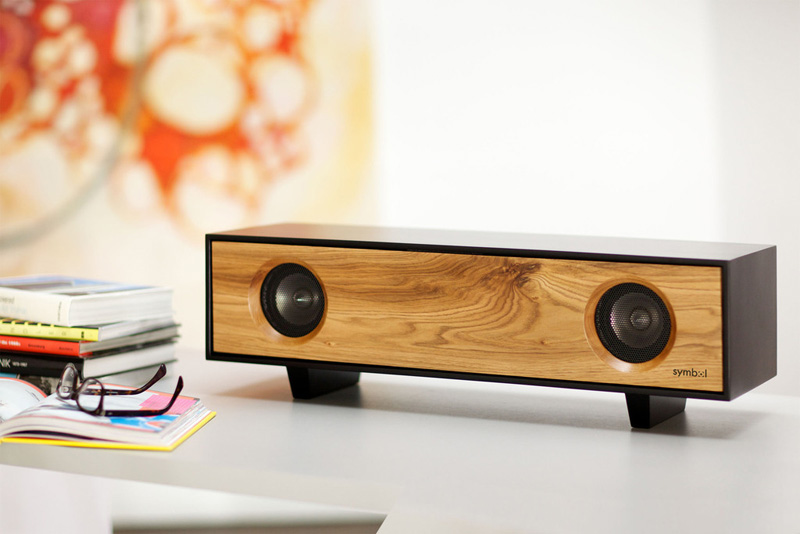 Symbol Audio Design A Tabletop Speaker, Tabletop Stereo Console