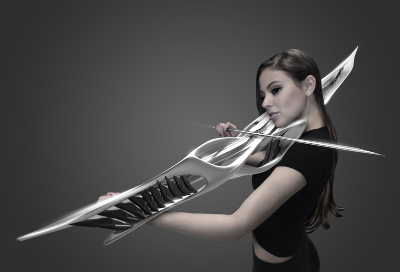 A Futuristic-Looking 3D Printed Violin